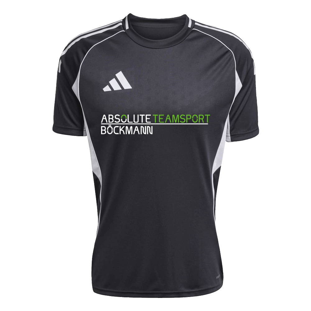 adidas Tiro 25 Competition ATS Böckmann Torwarttrikot kurzarm Tiro 25 Competition, 176, schwarz/weiß