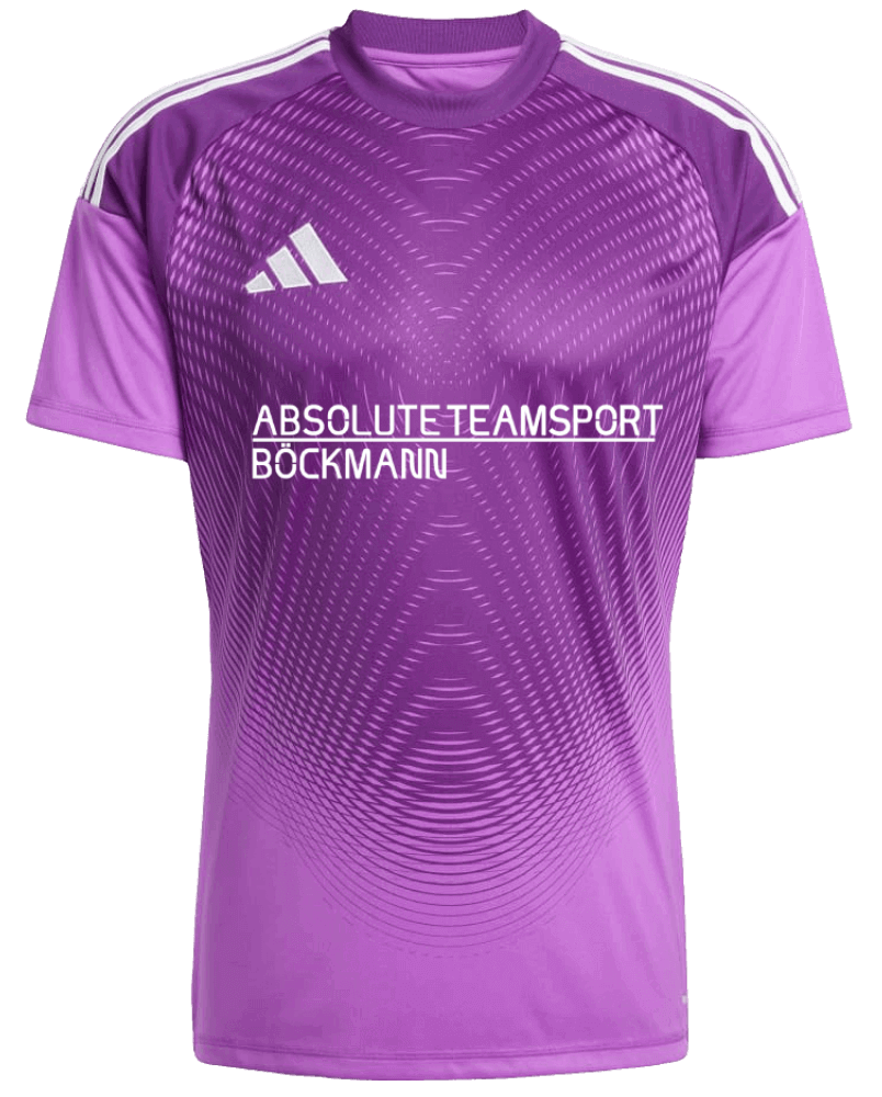 adidas Tiro 25 Competition ATS Böckmann Torwarttrikot, XS, lila/weiß