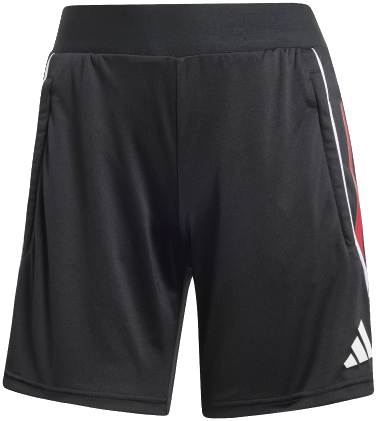 adidas Tiro 25 Competition Damen Trainingsshorts, 2XL, schwarz/rot