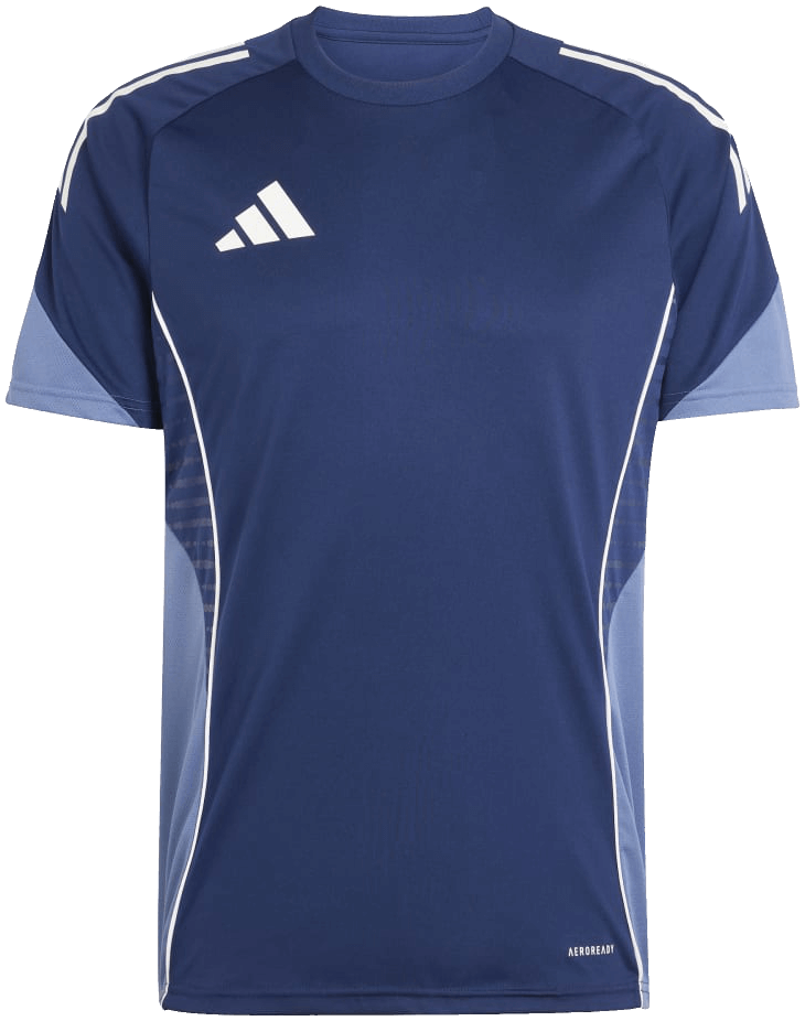 adidas Tiro 25 Competition Fußball Trikot, 164, marine/weiß