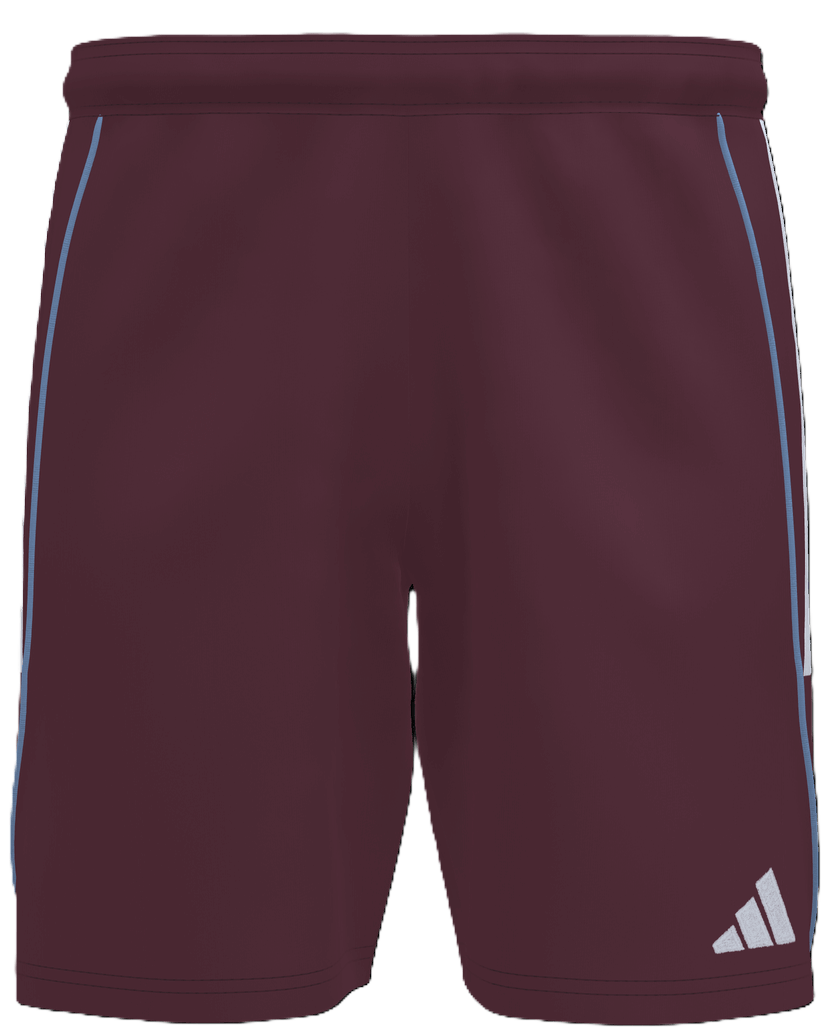 adidas Tiro 25 Competition Shorts miTeam miTiro25 Competition, 3XL, weinrot/hellblau/weiß