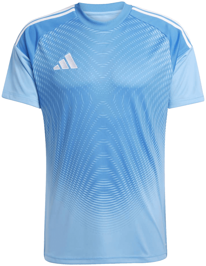 adidas Tiro 25 Competition Torwarttrikot kurzarm, 3XL, hellblau/weiß