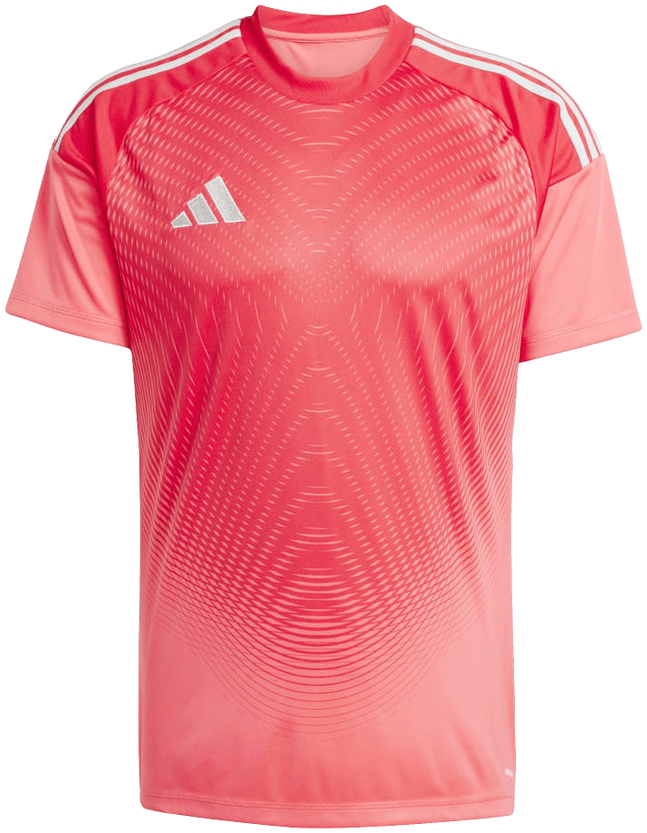 adidas Tiro 25 Competition Torwarttrikot kurzarm, 2XL, rot/weiß
