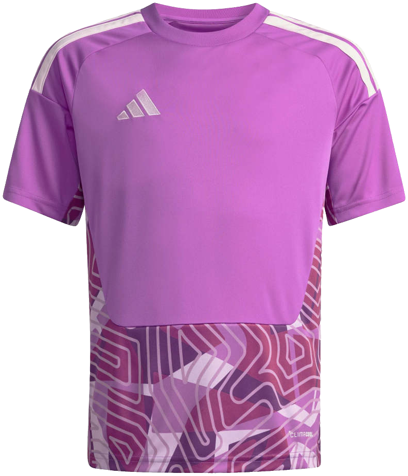adidas Tiro 26 Competition Kurzarm Torwattrikot, 176, pink/weiß