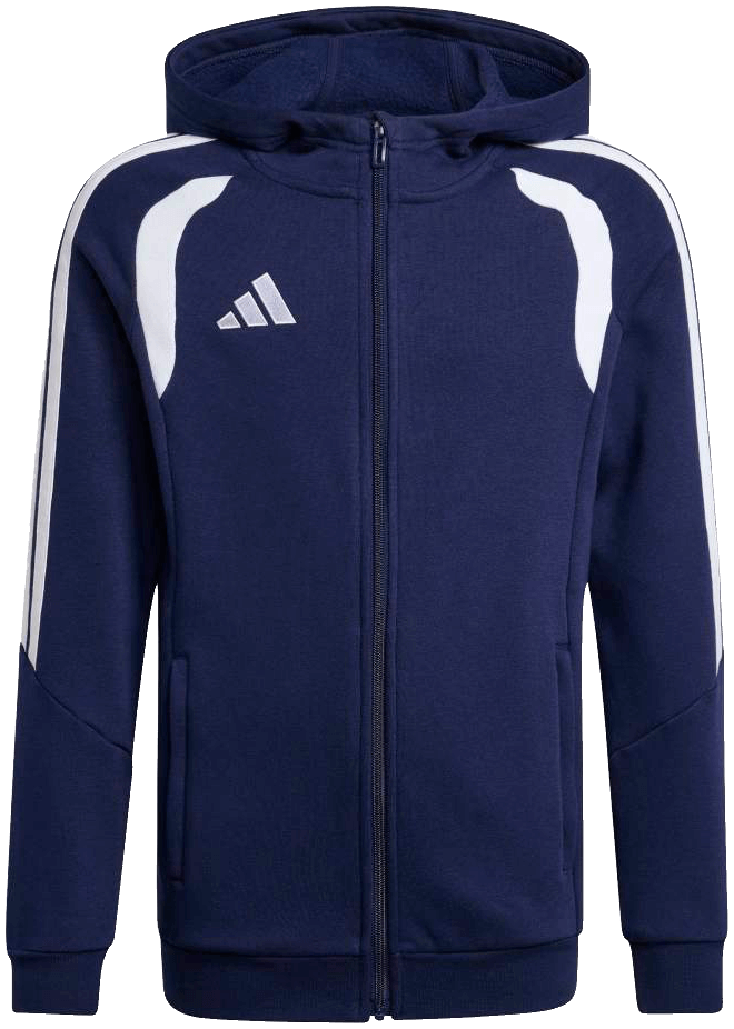 adidas Tiro 26 League Kapuzenjacke, 176, marine/weiß