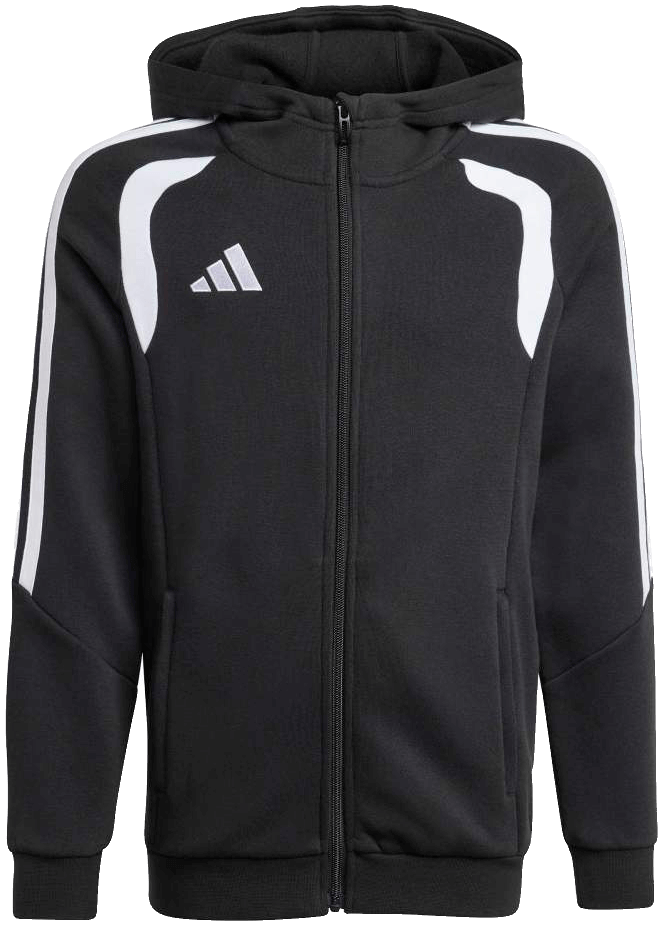 adidas Tiro 26 League Kapuzenjacke, 176, schwarz/weiß