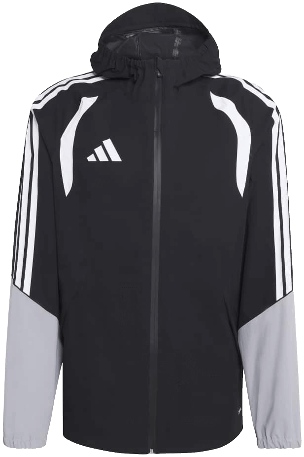 adidas Tiro 26 League Regenjacke, 3XL, schwarz/grau/weiß