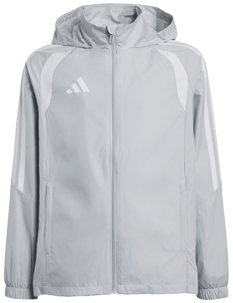adidas Tiro 26 League Windbreaker, 176, hellgrau/weiß