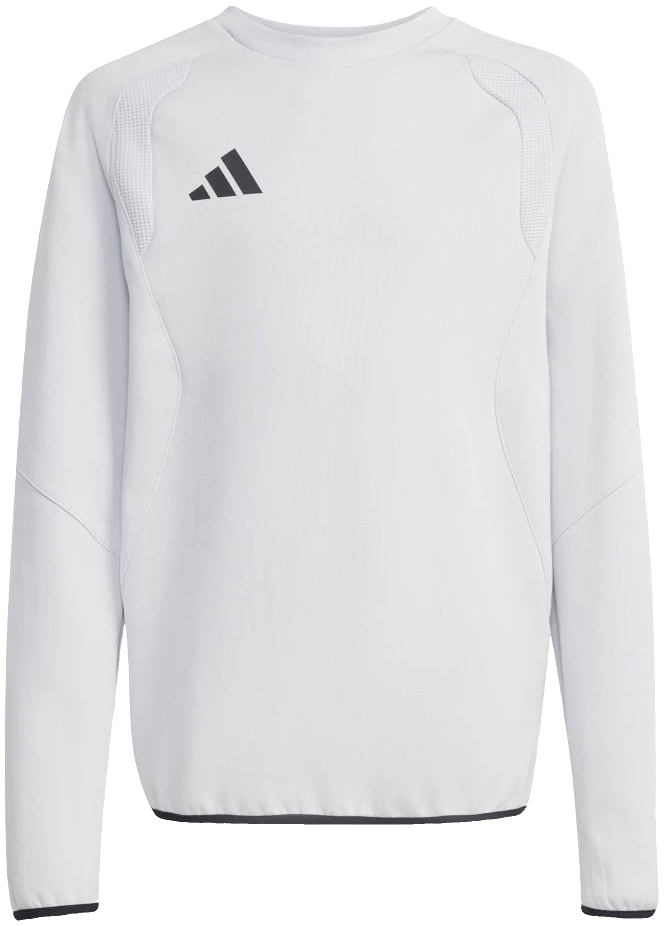 adidas Tiro Travel Crew Sweatshirt, 176, grau/schwarz