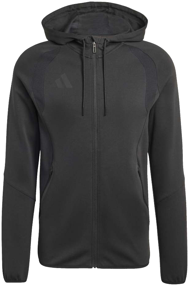 adidas Tiro Travel Kapuzenjacke, 3XL, schwarz/grau