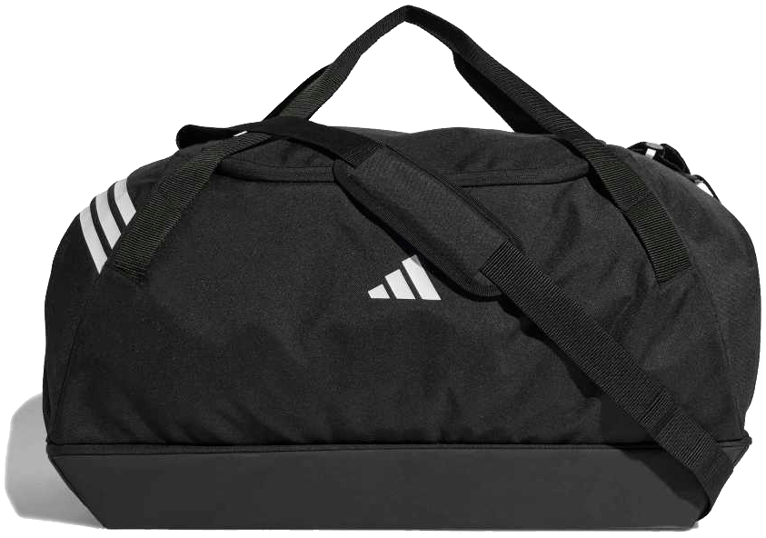 adidas Tiro Sporttasche mit Bodenfach L, L, schwarz/weiß