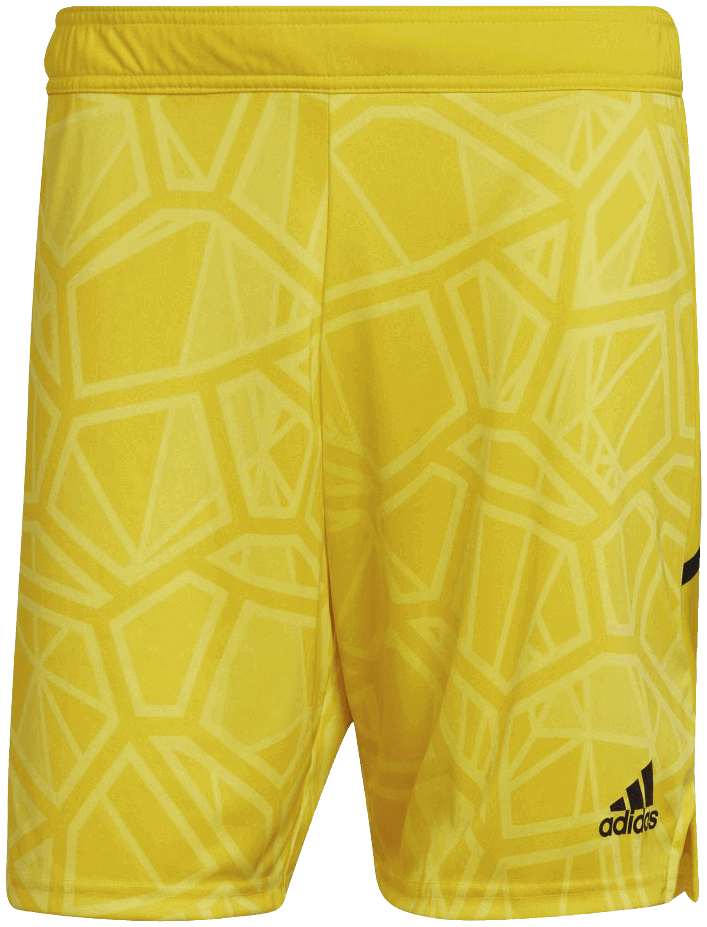 adidas Torwarthose kurz Condivo 22, M, gelb/schwarz