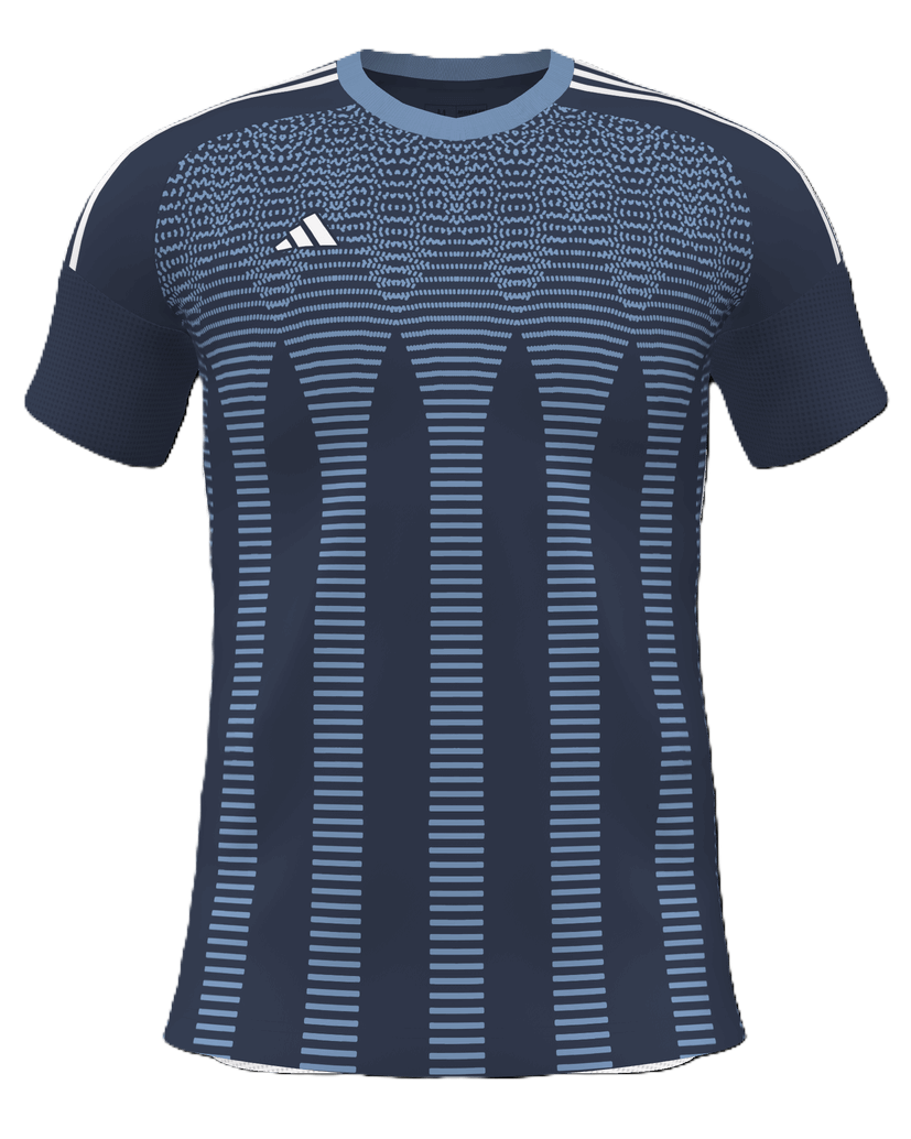adidas Trikot miTeam Five Goals LR, 3XL, marine/hellblau/weiß