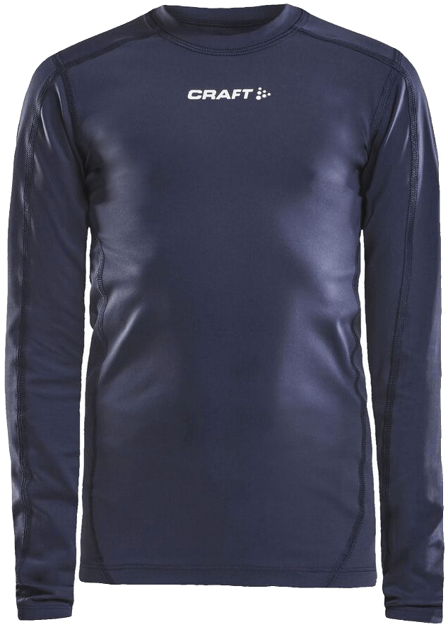Craft Ability Compression Unterziehshirt, 164, marine/weiß