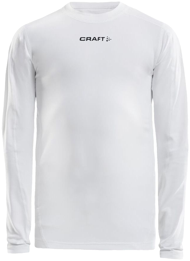 Craft Ability Compression Unterziehshirt, 164, weiß/schwarz