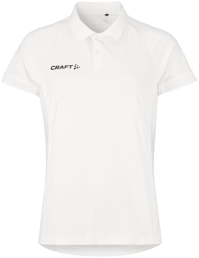 Craft Ability Poloshirt, 2XL, weiß/schwarz