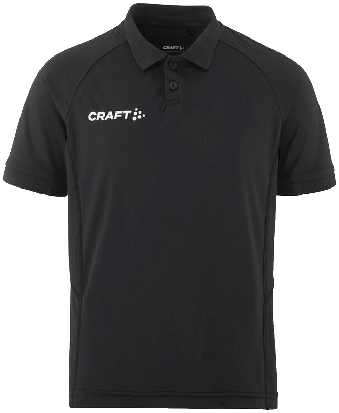 Craft Ability Poloshirt, 164, schwarz/weiß