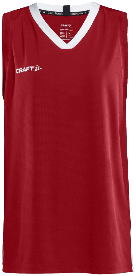Craft Basket 2.0 Tanktop, 164, rot/weiß