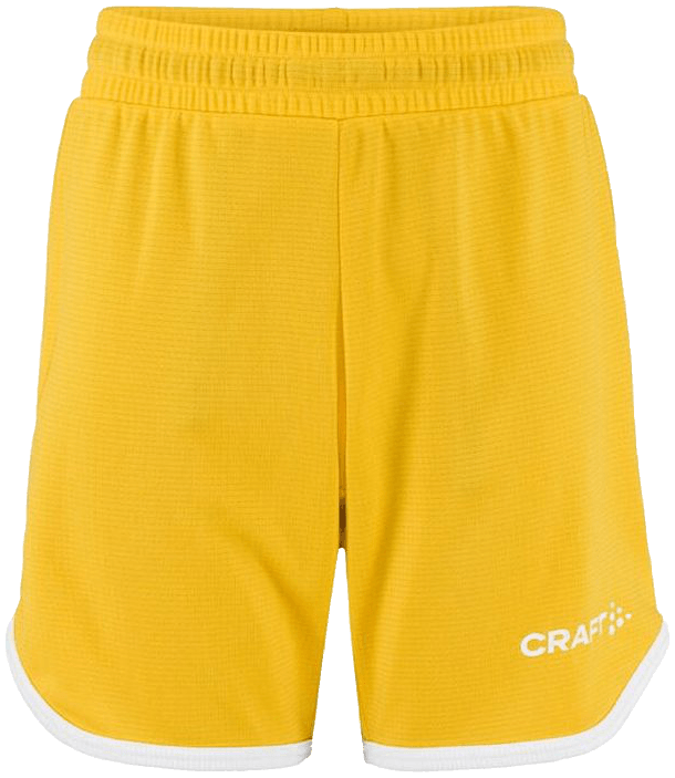 Craft Basket 2.0 Trainingsshorts, 164, gelb/weiß