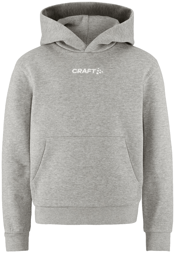 Craft Community 2.0 Hoodie Logo, 164, grau/weiß