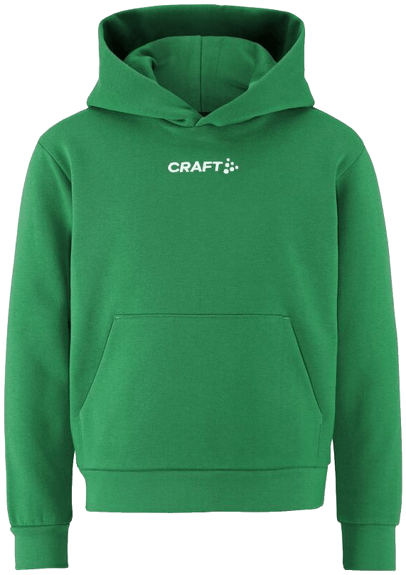 Craft Community 2.0 Hoodie Logo, 164, grün/weiß