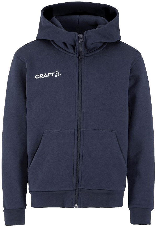 Craft Community 2.0 Kapuzenjacke Logo, 164, marine/weiß
