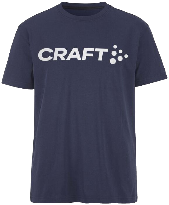 Craft Community 2.0 T-Shirt Logo, 3XL, marine/weiß