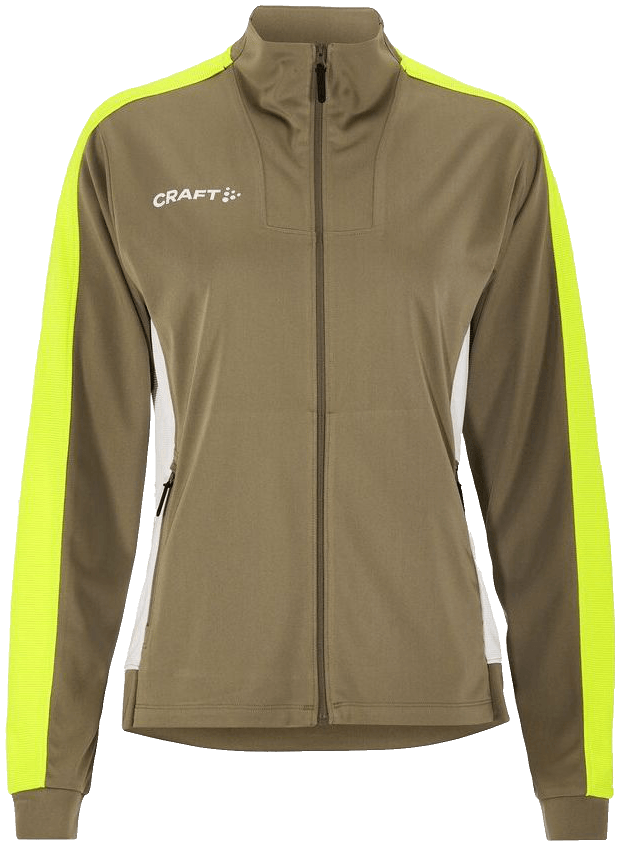 Craft Evolve 2.0 Contrast Trainingsjacke Damen, 2XL, khaki