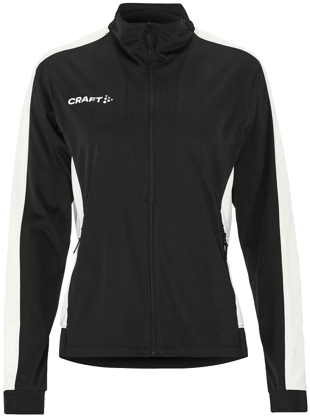 Craft Evolve 2.0 Contrast Trainingsjacke Damen, 2XL, schwarz/weiß
