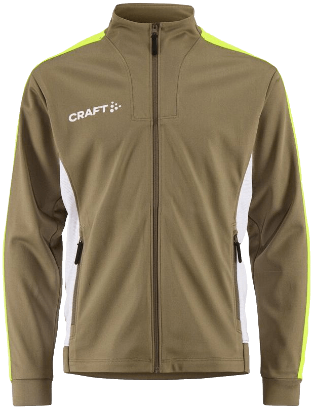 Craft Evolve 2.0 Contrast Trainingsjacke, 164, khaki