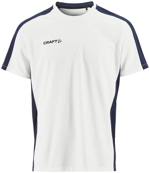Craft Evolve 2.0 Contrast Trainingsshirt, 3XL, weiß/marine
