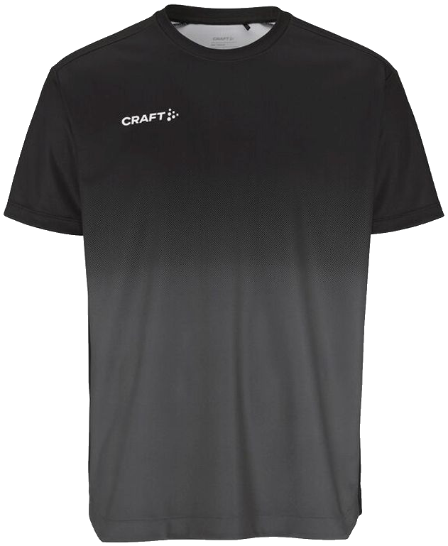 Craft Evolve 2.0 Structured Graphic Trainingsshirt, 3XL, schwarz/dunkelgrau
