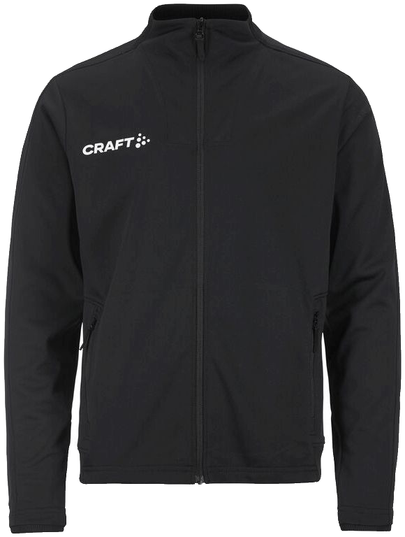Craft Evolve 2.0 Trainingsjacke, 164, schwarz/weiß
