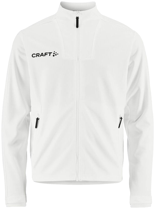 Craft Evolve 2.0 Trainingsjacke, 164, weiß/schwarz