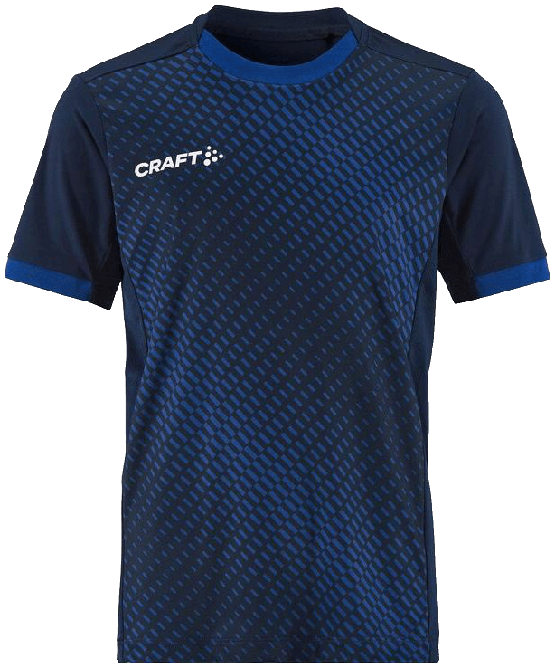 Craft Evolve 2.0 Trainingsshirt Graphic, 164, marine/weiß