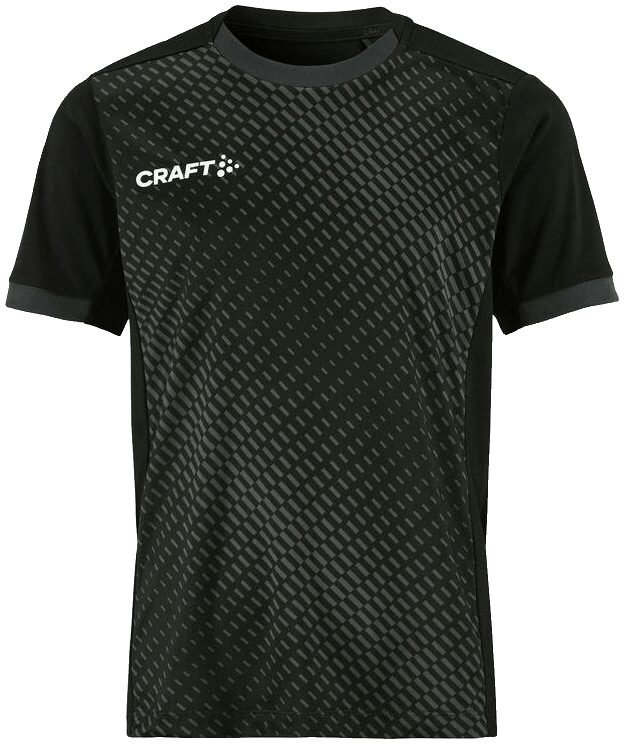 Craft Evolve 2.0 Trainingsshirt Graphic, 164, schwarz/weiß