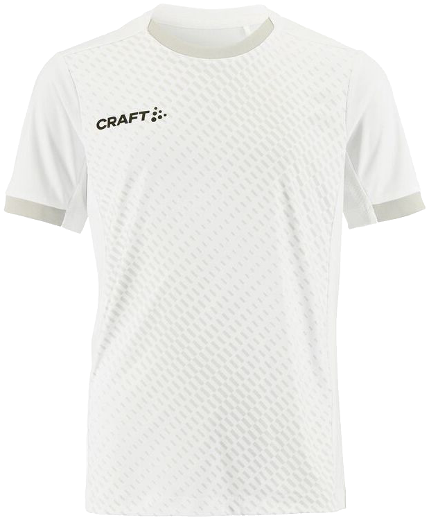 Craft Evolve 2.0 Trainingsshirt Graphic, 164, weiß/schwarz