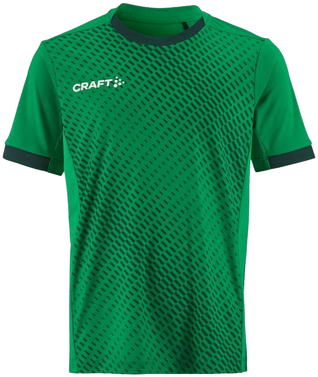 Craft Evolve 2.0 Graphic Trainingsshirt, 164, grün/weiß