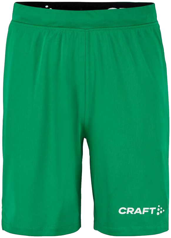 Craft Evolve 2.0 Trainingsshorts, 164, grün/weiß