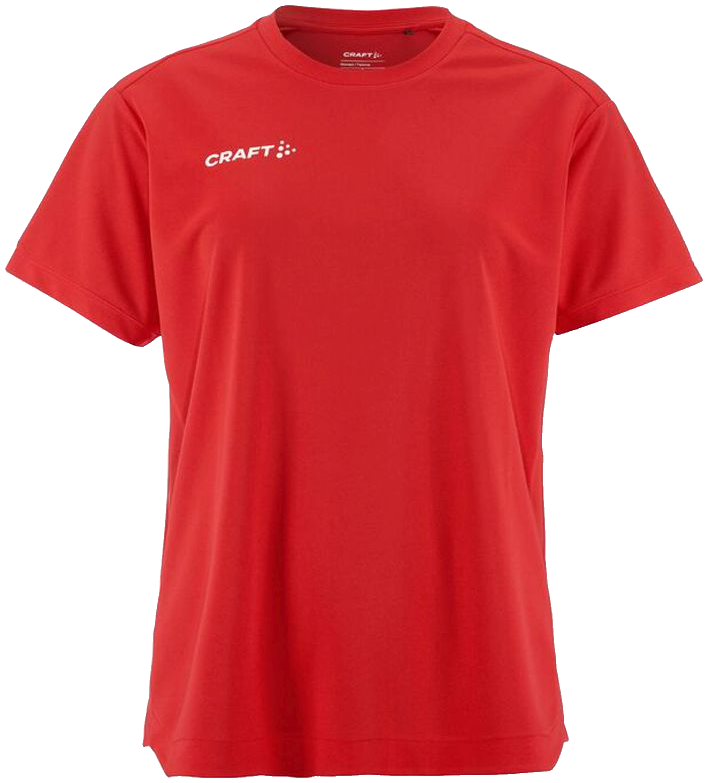 Craft Evolve 2.0 Structured Trainingsshirt, 2XL, rot/weiß
