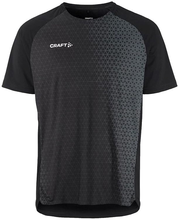 Craft Extend 2.0 Graphic Trainingsshirt, 2XL, schwarz/weiß