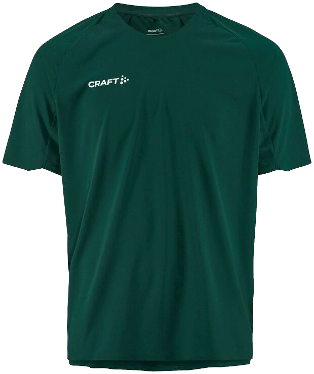 Craft Extend 2.0 Trainingsshirt, 2XL, dunkelgrün/weiß