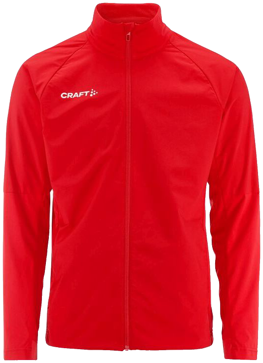 Craft Allwetterjacke Nordic Ski Club 2.0, 3XL, rot/weiß