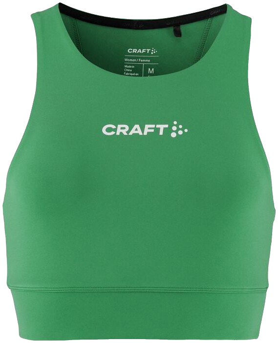 Craft Rush 2.0 Crop Top, XXL, grün/weiß