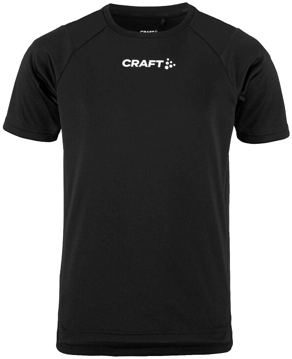 Craft Rush 2.0 T-Shirt, 164, schwarz