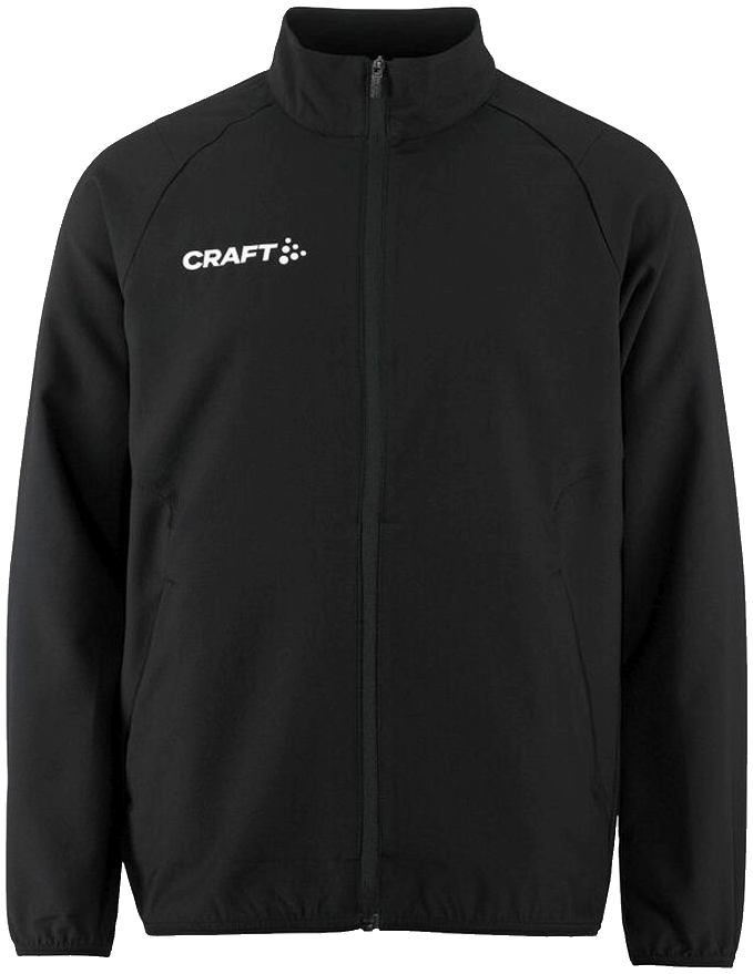 Craft Rush 2.0 Trainingsjacke, 164, schwarz/weiß