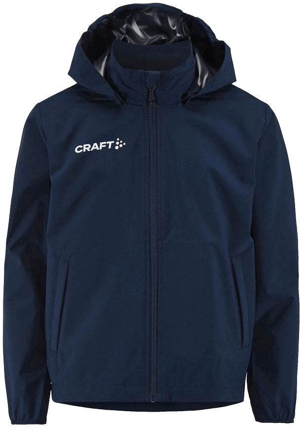 Craft Squad Go Allwetterjacke, 164, marine/weiß