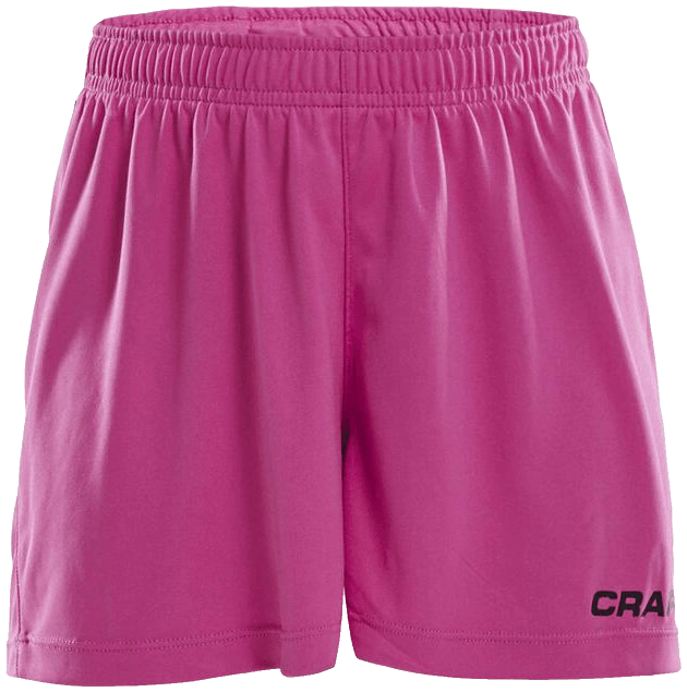 Craft Squad Go Torwartshorts, 164, pink/schwarz