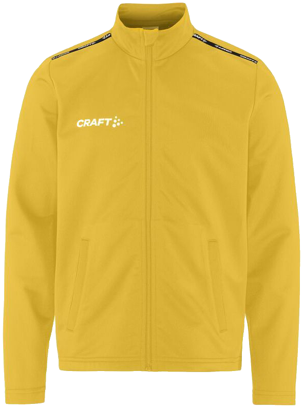 Craft Squad Go Trainingsjacke, 164, gelb/weiß