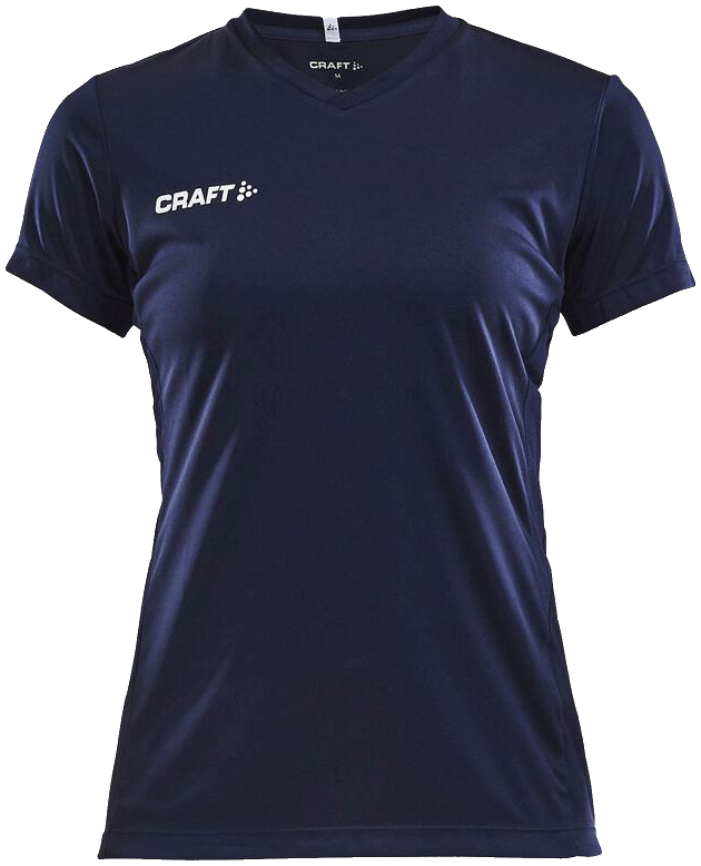 Craft Squad Go Solid Trainingsshirt, XXL, marine/weiß